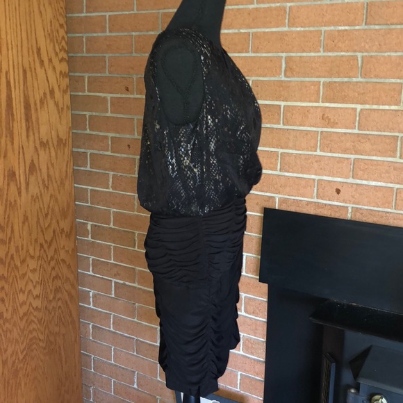 🖤HAILEY🖤PRINTED SIDE-RUCHED COCKTAIL DRESS🖤 - Picture 5 of 11